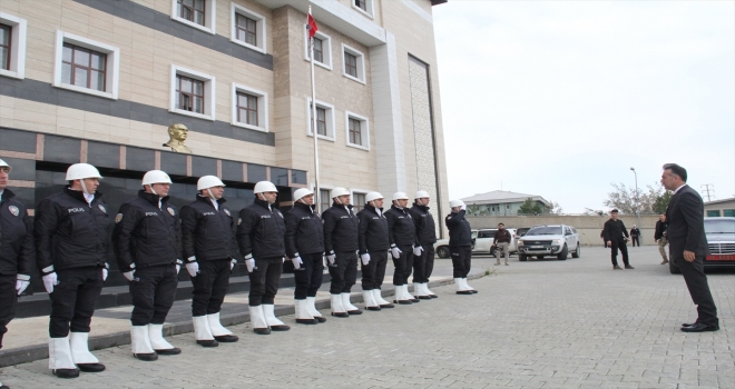Vali Çağataydan Emniyet Müdürlüğüne ziyaret