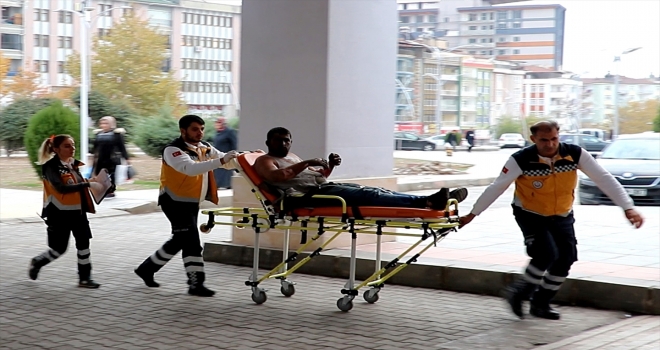 Elazığda yangın: 1 yaralı