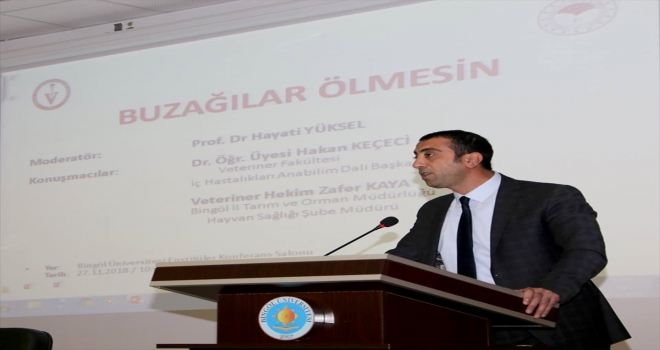 Bingölde Buzağılar ölmesin paneli