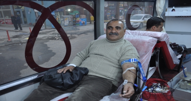 Bulanıkta kan bağışı kampanyası