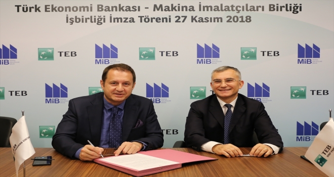 TEB ve Makina İmalatçıları Birliğinden reel sektöre destek