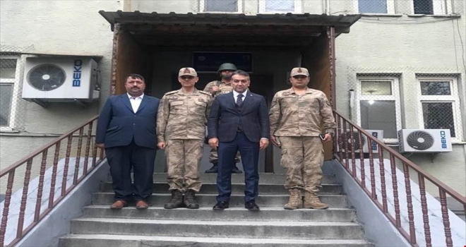 Vali Çağataydan karakol ziyareti