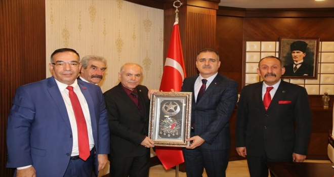 TÜRK ULAŞIMSENden Vali Akbıyıka ziyaret