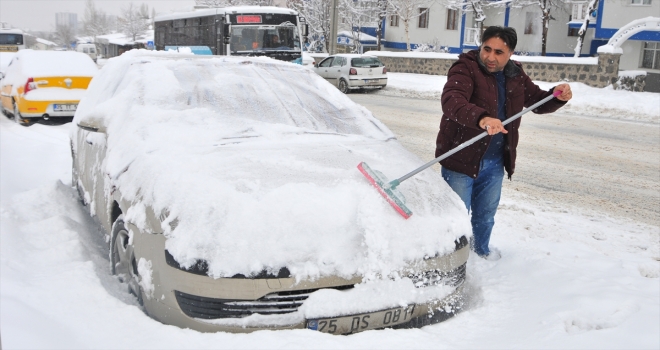Doğu Anadoluda 5 ilde kar yağışı etkisini sürdürecek