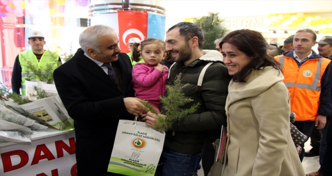 Elazığda 2 bin 19 fidan dağıtılacak