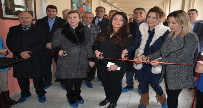 Tatvanda kütüphane ve atölye açılışı