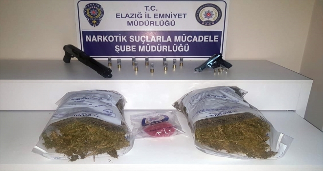Elazığda uyuşturucu operasyonu