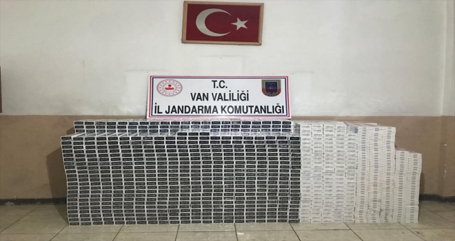 Vanda kaçak sigara operasyonu