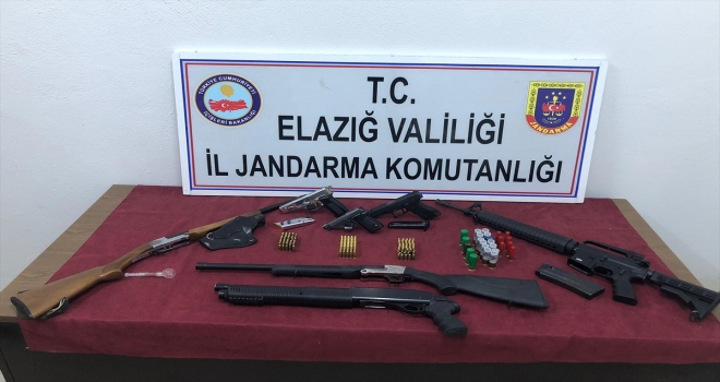 Elazığ merkezli silah kaçakçılığı operasyonu: 13 gözaltı 
