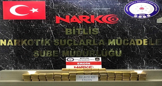 Bitliste uyuşturucu operasyonu