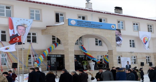 TOBBdan Erzuruma 16 derslikli ortaokul