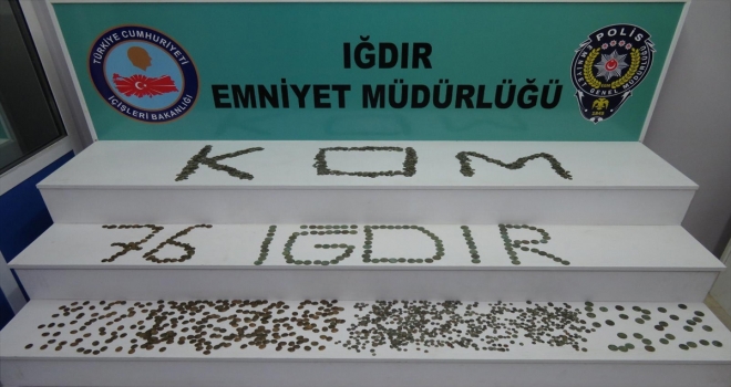Iğdırda tarihi eser operasyonu