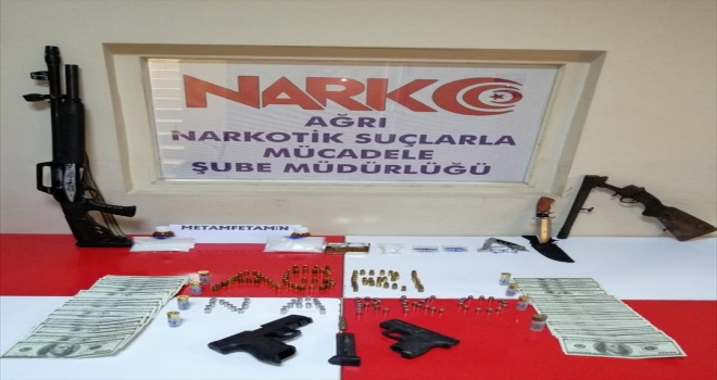 Ağrıda uyuşturucu operasyonu