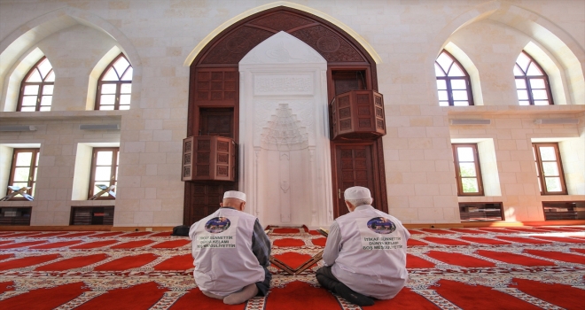 Tarihi külliyede itikafa giriyorlar