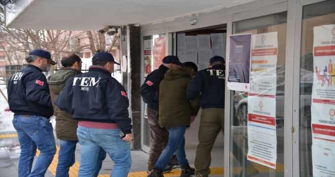 Muşta terör operasyonları