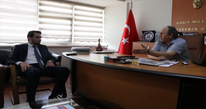 AA Bölge Müdürü Şekerciden veda ziyaretleri