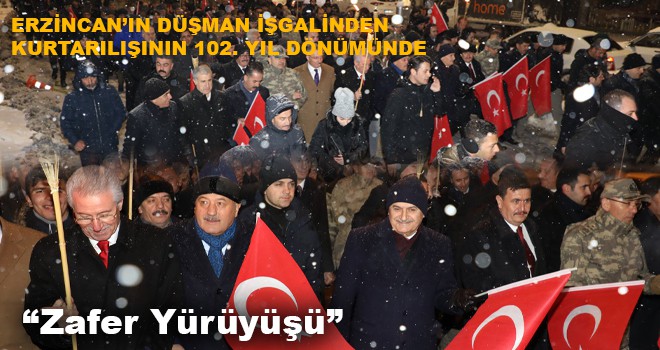 102. Yılında Zafer Yürüyüşü