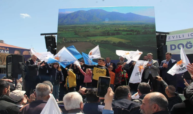 Ak Parti Seçim Ofisinin açılışını yaptı