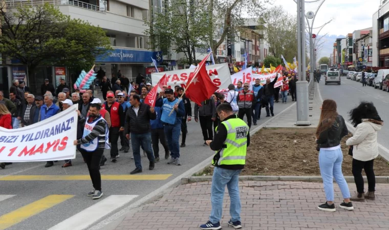 1 Mayıs Emek ve Dayanışma Günü İlimizde de kutlandı