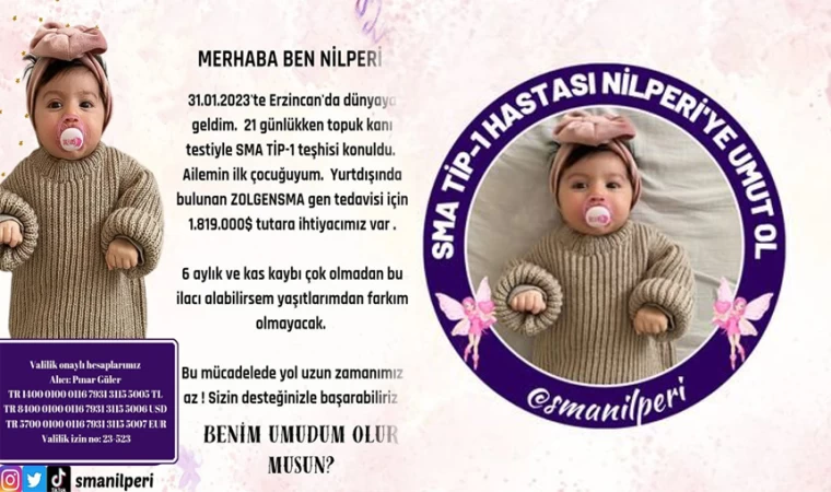 Erzincan Minik Nilperi için seferber oldu