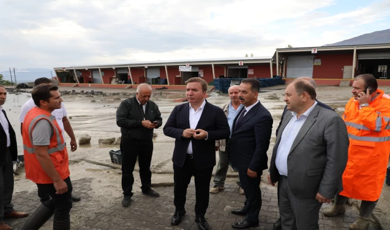 Erzincan’da Yoğun yağış sonrası Sel Korkuttu