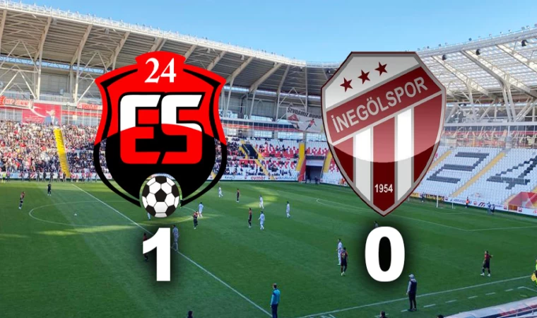 Erzincanspor'un İlk Karşılaşmada önemli başarısı