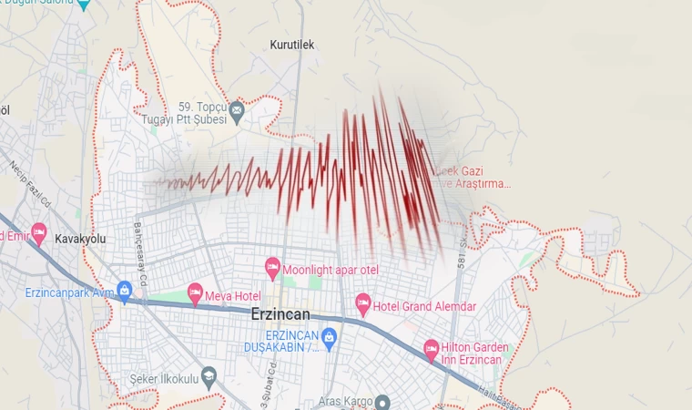 Deprem; Erzincan Merkez: 2.8