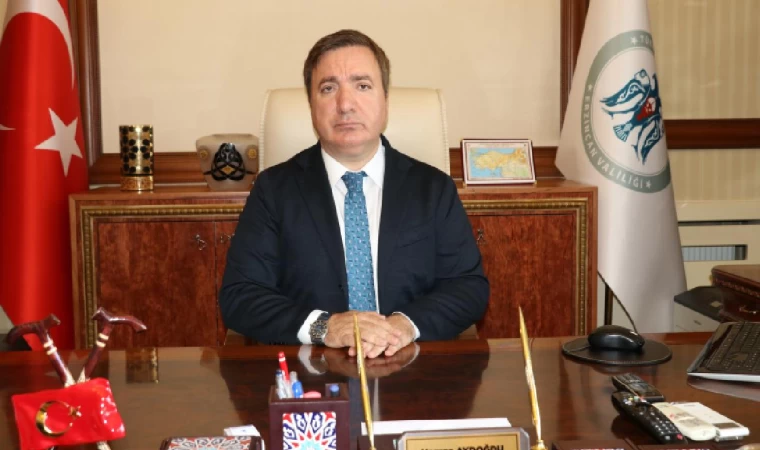 Erzincan Valisi Hamza Aydoğdu'dan 10 Kasım Mesajı