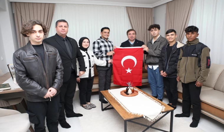 Gazilere Anlamlı Ziyaretler.