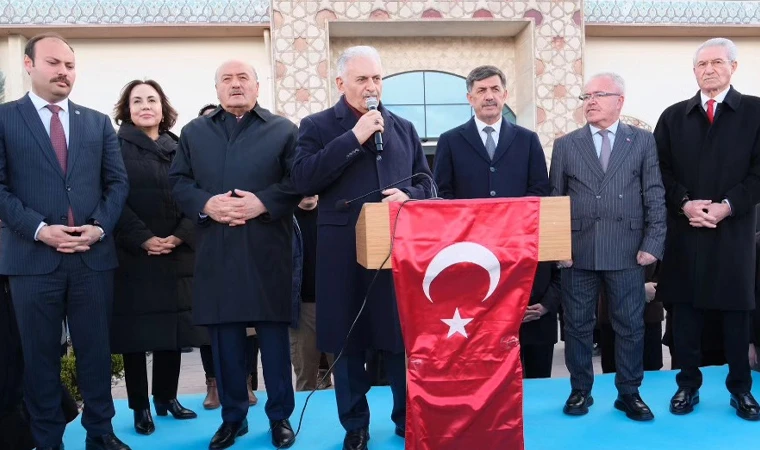 Binali Yıldırım, İttifak Adayına destek için Erzincan'da