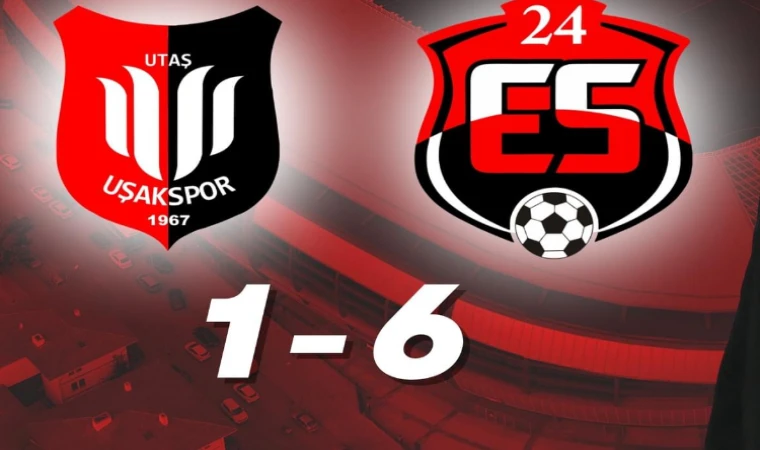 Erzincanspor deplasmanda 6-1 galip