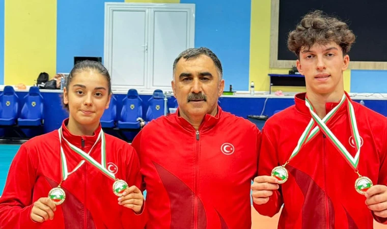 Bulgaristan'da 9 Madalya Kazandılar