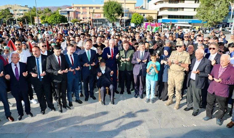 Erzincan’da Gazze’ye Destek Programı Düzenlendi