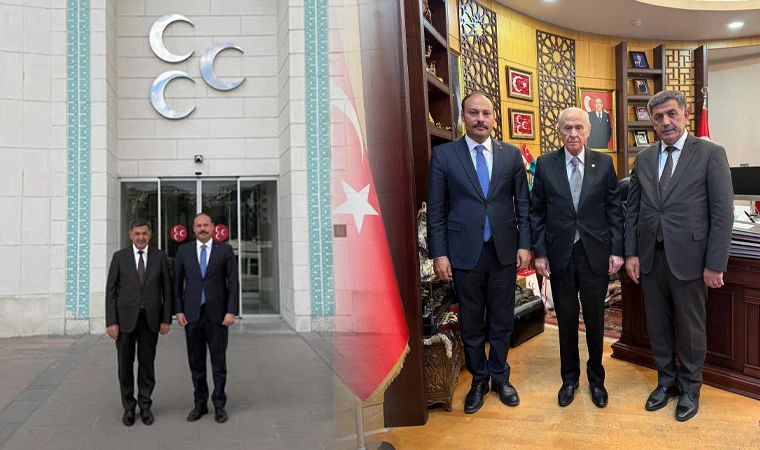 MHP Erzincan Heyetinden Genel Başkan Bahçeli’ye Ziyaret
