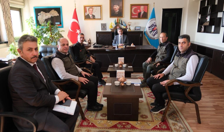 Erzurum Orman Bölge Müdürlüğünden Başkan Aksun’a Ziyaret