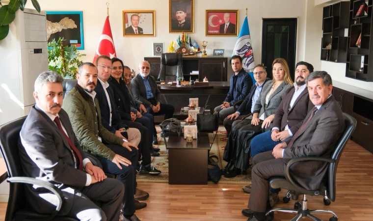 Migros Heyetinden Erzincan Belediye Başkanı Bekir Aksun’a Ziyaret