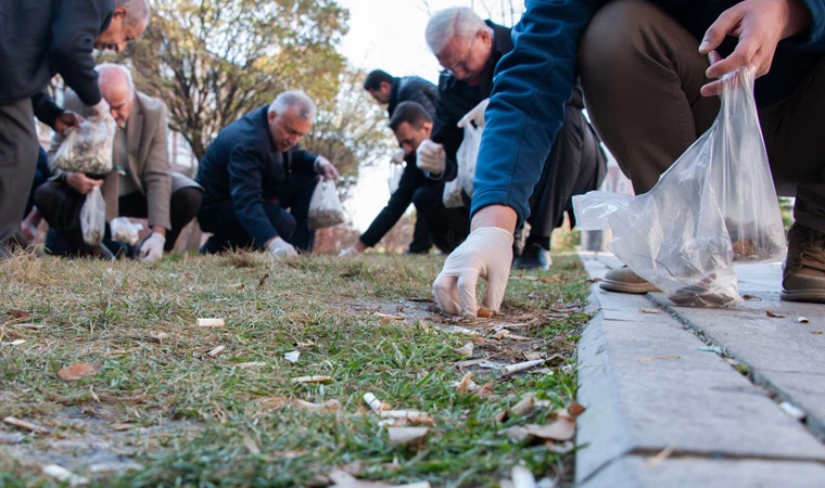 Rektör Levent'ten anlamlı Çevre Farkındalığı Etkinliği