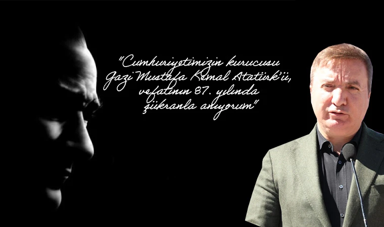 Vali Aydoğdu; "vefatının 87. yılında şükranla anıyorum"