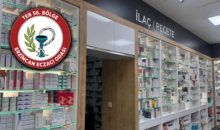 Erzincan Eczacı Odası: “Kur Güncellemesindeki 400 Günü Aşan Gecikme Eczaneleri Krize Sürükliyor”