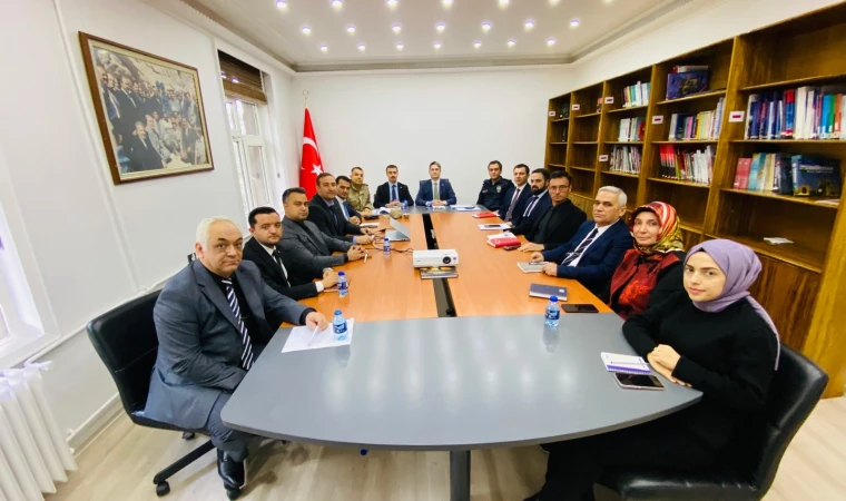 Kemaliye’de Kurum Amirleri Yıl Sonu Toplantısı Gerçekleştirildi