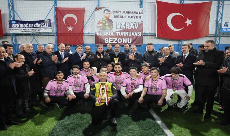 Şehit Jandarma Er Mesut Koyun Anısına Düzenlenen Futbol Turnuvası Sona Erdi