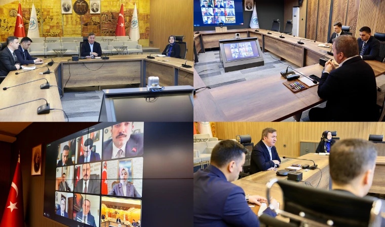 Aydoğdu Başkanlığında Değerlendirme Toplantısı Yapıldı