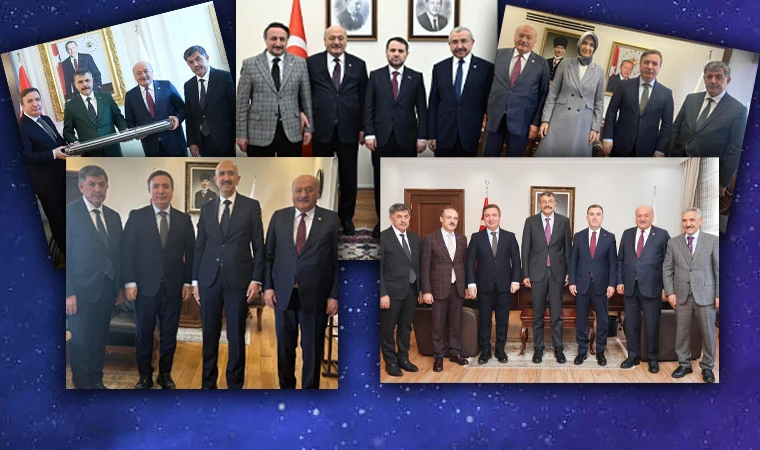 Erzincan Heyetinden Ankara’da Önemli Ziyaretler