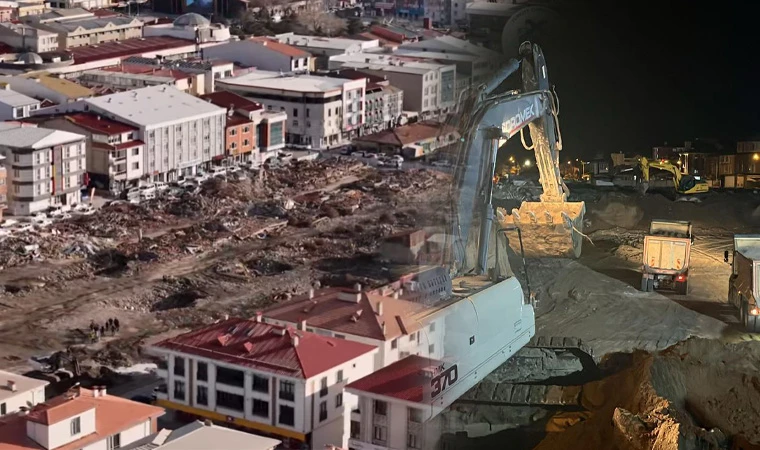 Merkez Çarşısında Çalışmalar Aralıksız Sürüyor