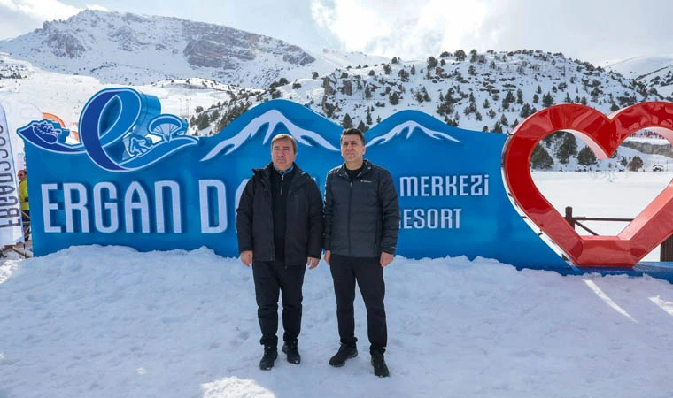 Vali Aydoğdu, Tunceli Valisi Aygöl’ü Ergan Dağı’nda Ağırladı