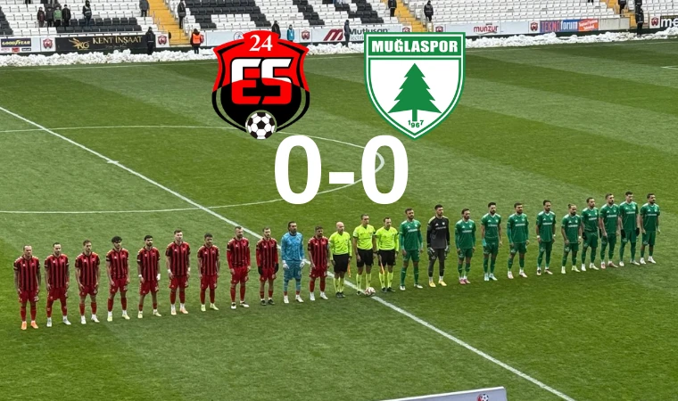 24 Erzincanspor – Muğlaspor: Puanlar Paylaşıldı