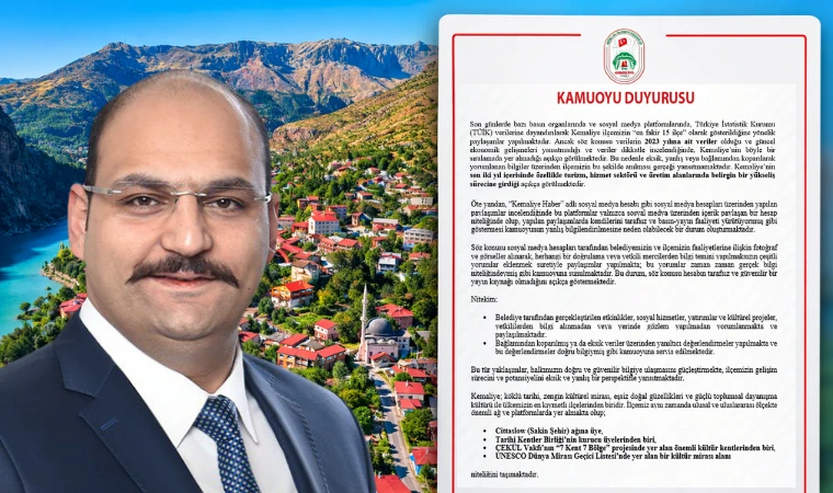 Başkan Atmaca'dan Sert Tepki; “Kemaliye En Fakir 15 İlçe Arasında Değil”