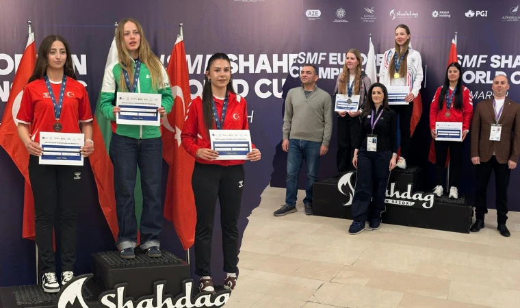 Erzincanlı Milli Sporcuların Avrupa Şampiyonası’nda Büyük Başarısı