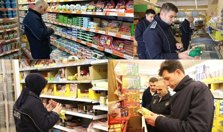 Zabıta Ekiplerinden Market Denetimi