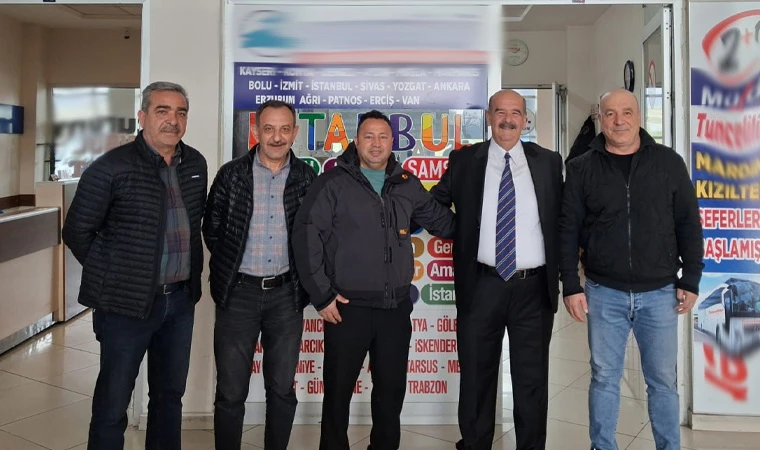 Başkan Adayı Süleyman Tan’dan Otogar Esnafına Ziyaret